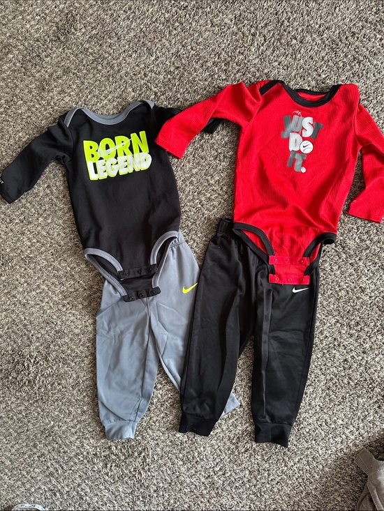 Nike Other - Nike Kids Bodysuit sets- two outfits two sizes bundle
